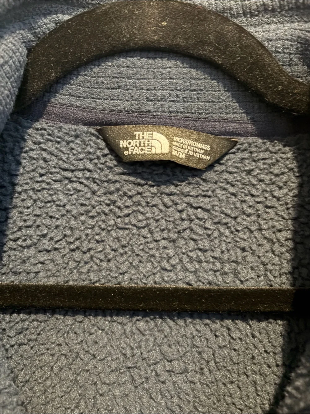 The North Face Men’s Navy Quarter-Zip Fleece Pullover